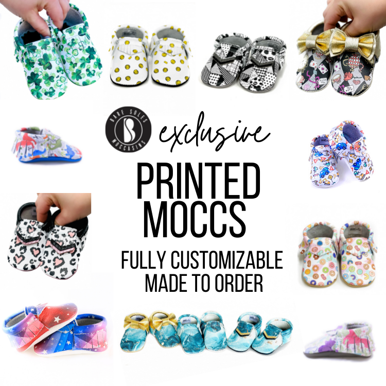 Exclusive Printed Moccs