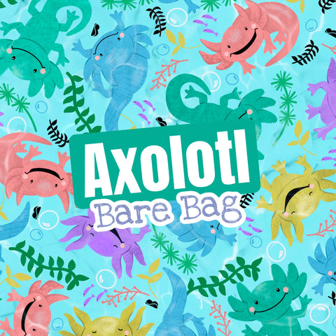 Axolotl Print Bare Bag