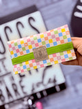 Spring Checkered - Bare Soles Wallet