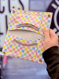 Spring Checkered - Bare Soles Wallet