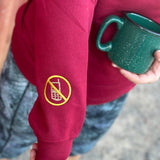 Embroidered Luke's Diner (No Cell Phones) - Sweatshirt