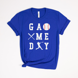 Baseball Game Day White