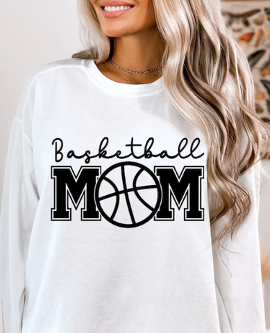 Basketball Mom Ball Black