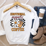 Emotional Support Coffee and Flowers