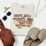 Flower Emotional Support Iced Coffee