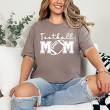 Football Mom Ball White