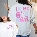 Football Mom Era Pastel Front & Back