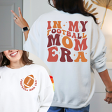 Football Mom Era Tan Front & Back