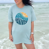 Happiness Comes in Waves