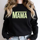 Mama Checkered Lime Green