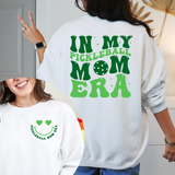 Pickleball Mom Era Green Front & Back