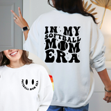 Softball Mom Era Smile Front & Back