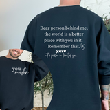 You Matter White Front & Back