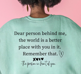 You Matter Black Front & Back