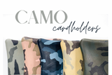 Camo Bare Soles Credit Card Holder