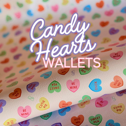 Candy Hearts - Bare Soles Wallet