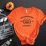 Embroidered Halloween Town University - Short Sleeve Tee