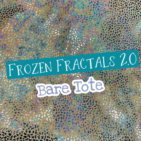 Frozen Fractals 2.0 Bare Tote