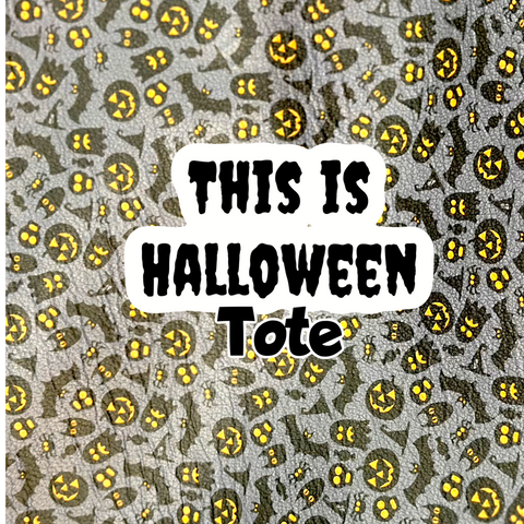 This is Halloween Bare Tote