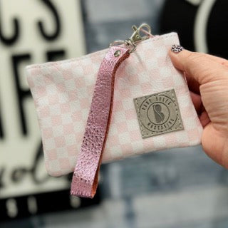 Pink Checkered Bare Bag