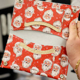 Retro Santa - Bare Soles Wallet