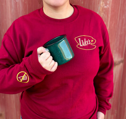 Embroidered Luke's Diner (No Cell Phones) Sweatshirt – Bare