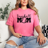 Baseball Mom Ball Black