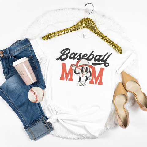 Baseball Mom Retro