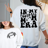 Football Mom Era Hearts Front & Back