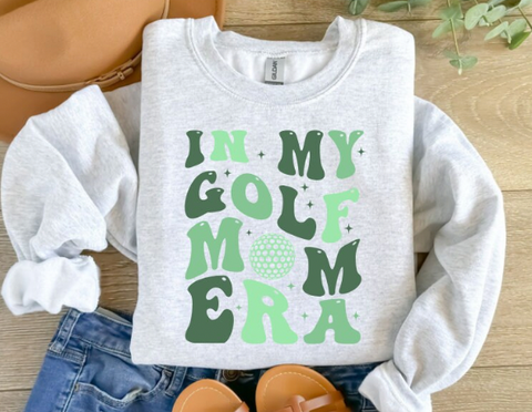 Golf Mom Era Green BIG FRONT only