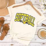 Softball Mom College Font