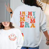 Softball Mom Era Warm Colors Front & Back