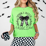 Spooky Witch Social Club Black