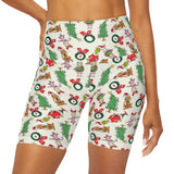 Mr. Grinch - Adult Two Pocket Biker Short 9" inseam