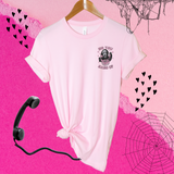 Embroidered No You Hang Up - Scream Short Sleeve Tee