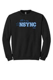 Nsync Embroidered Adult Sweatshirts
