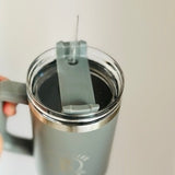 40oz Stainless Steel Logo Cup