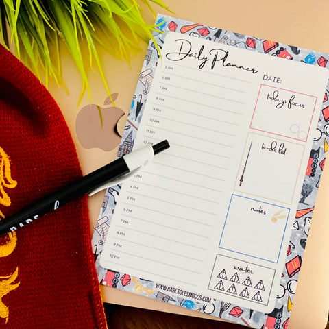 Wizard Note Pad Wizard Daily Planner Notepad – Bare Soles Moccs