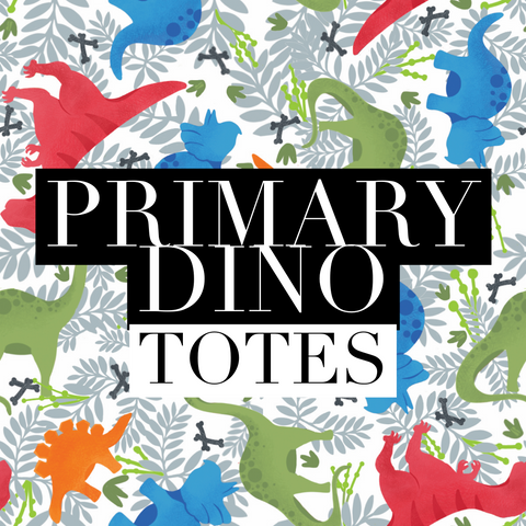 Primary Dino Bare Tote