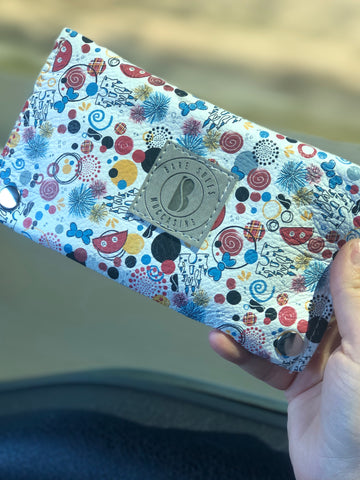 Printed Bare Soles Wallet